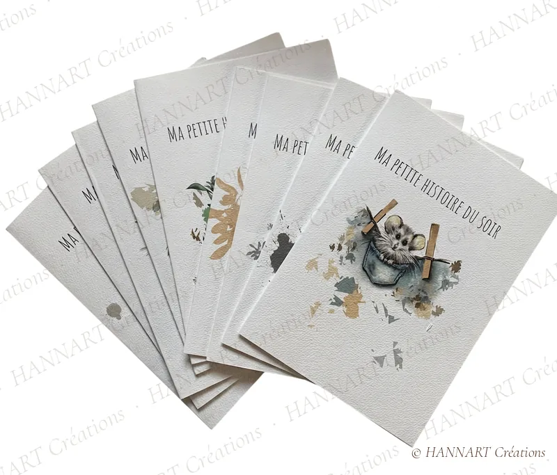 Les 10 cartes d'histoires illustrées