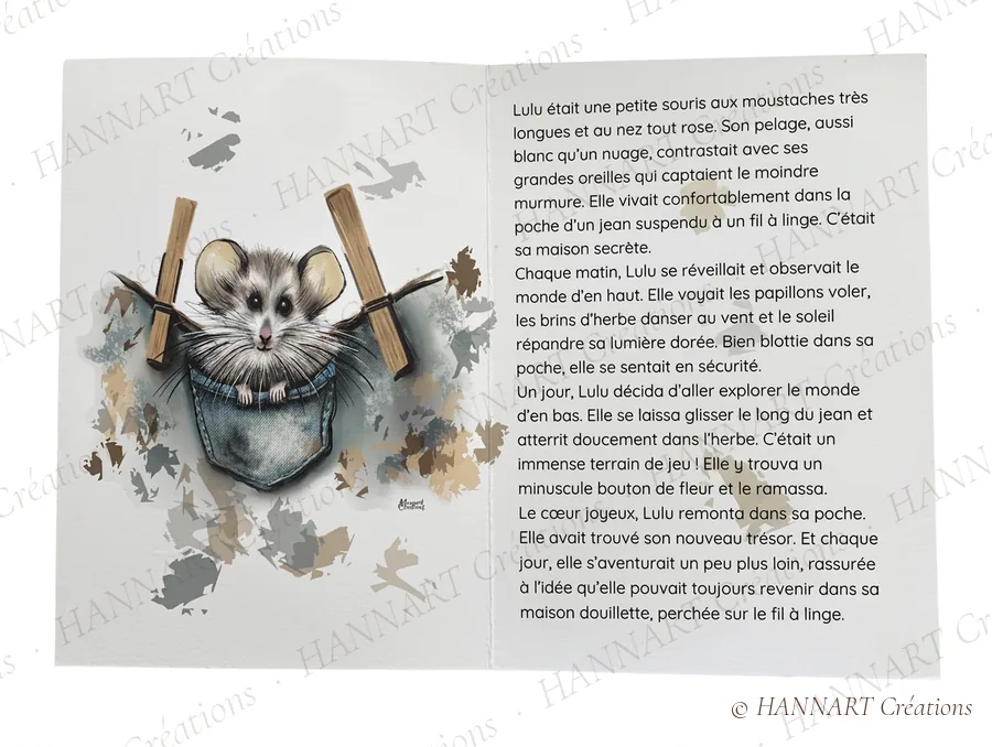 Une histoire ouverte : Lulu la petite souris
