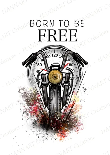 Born to be free – illustration HANNART