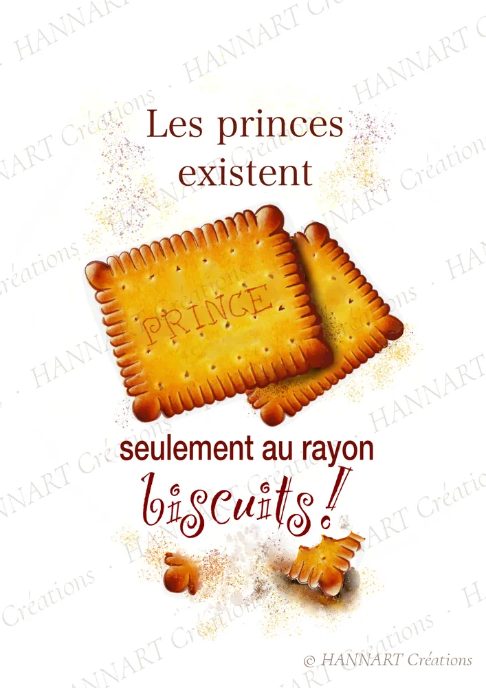Les princes existent – illustration HANNART Créations